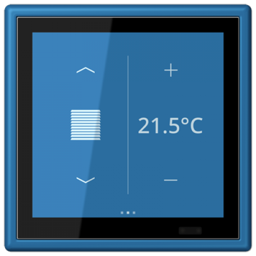 Controller ambientale KNX LS TOUCH con placca singola integrata LS 990, LC32030 арт. LC459D1S211