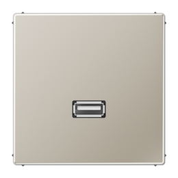 Connettore USB per il programma LS (comprensivo di supporto ad anello, fissaggio a vite), modelli in metallo, acciaio inox арт. MAES1122