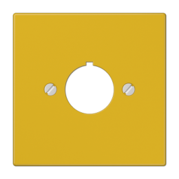 Adattatore per apparecchi di comando con 22,5 mm O, giallo арт. LS964GE