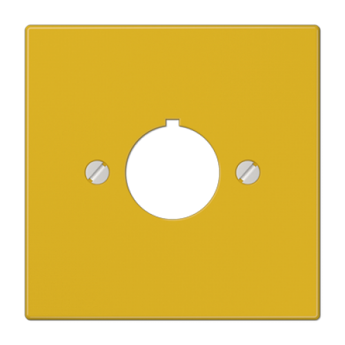 Adattatore per apparecchi di comando con 22,5 mm O, giallo арт. LS964GE