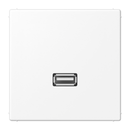 Connettore USB per il programma LS (comprensivo di supporto ad anello, fissaggio a vite), bianco alpino opaco арт. MALS1122WWM