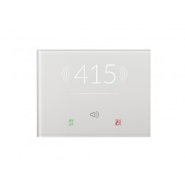 9025 СТЕКЛЯННАЯ НАКЛАДКА НА СЧИТЫВАТЕЛЬ ТРАНСПОНДЕРА KNX – 3 MODULES / БЕЛАЯ PLEXIGLASS арт. 9025PTR303L01