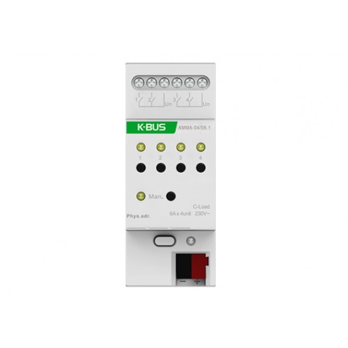 KNX 4-Fold Multi-function Actuator, 6A