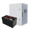 Ajax - Размер комплекта от- BATT-60V-6000WH (аккумулятор) и BOX-403020-IP66 (шкаф из полиэстера)