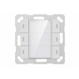 KNX Push Button Sensor, 3-gang, 55mm