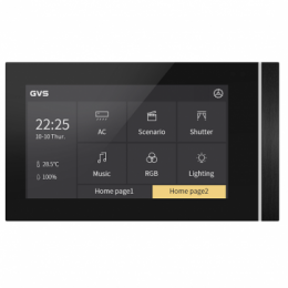 KNX Smart Touch Panel 5", V50 (Black)