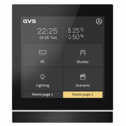 KNX Smart Touch Panel 4“, V40 (Basic Version) (Black)