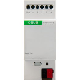 KNX Universal Interface 4-Fold, DIN-rail Mounted