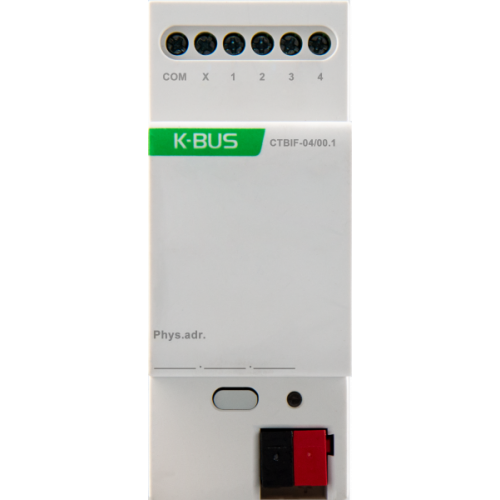 KNX Universal Interface 4-Fold, DIN-rail Mounted