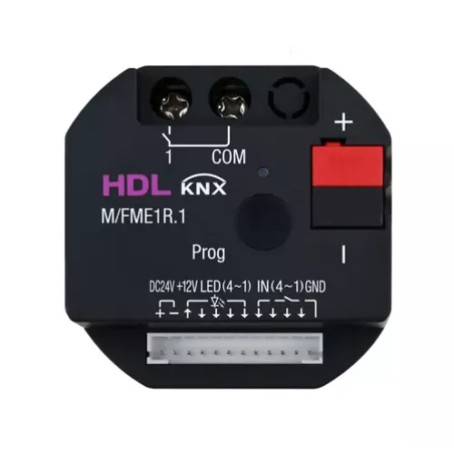 1-канальное реле KNX скрытого монтажа 16A на канал