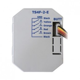 TS4F-2-SEC Интерфейс кнопки KNX Secure с 4 входами, с отдельными проводами