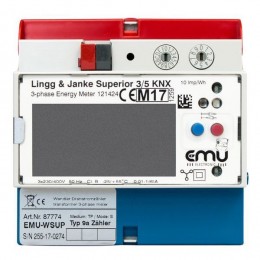 EZ-EMU-WSUP-D-REG-FW KNX EMU улучшенный счетчик электроэнергии
