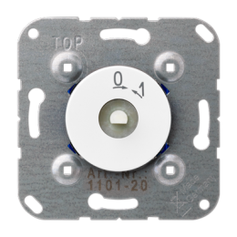 Switch c potenziometro rotativo 20 AX 250 V~, selletore bianco alpino арт. 1101-20WW