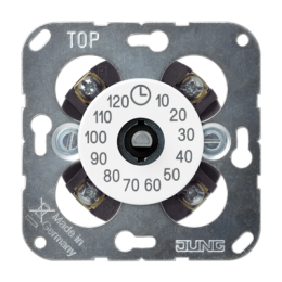 Timer 16 AX 250 V~ max. 120 min, selletore bianco alpino арт. 11120-20WW