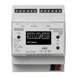 Controller KNX per LED, 5 canali, per montaggio su guida арт. 390051SLEDR