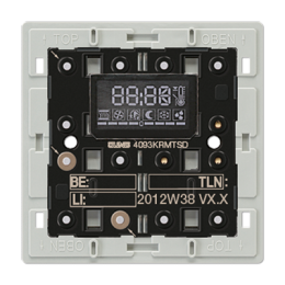 Controller ambientale KNX compatto, con display e 2 tasti арт. 4093KRMTSD