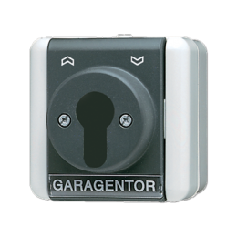 Switch a chiave con targhetta 9 x 50 mm inclusa placchetta di bloccaggio, commutatore a pulsante арт. 834.18W