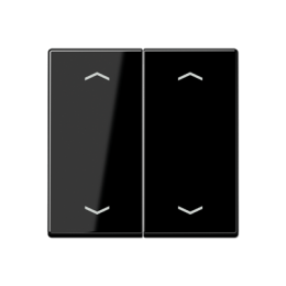 Copritasti con frecce per pulsante KNX 2 canali nero арт. A102PSW