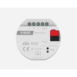 KNX Multi-function Actuator Mini 3-Fold, 6A