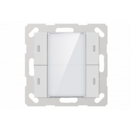 KNX Push Button Sensor, 2-gang, 55mm