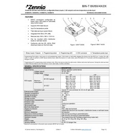Zennio ZIOBINT6 Универсальный интерфейс BIN-T 6X